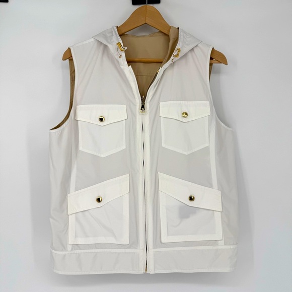 Lauren Ralph Lauren Women’s Vest‎ Size L Lightweight Reversible Spring Old Money - Picture 1 of 9